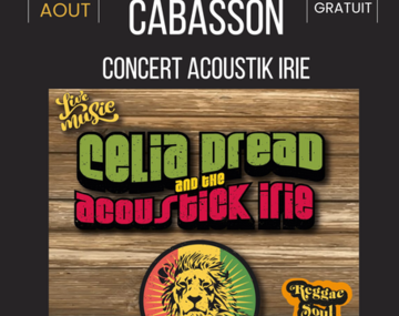 Concert Celia Dread and the Acoustick Irie 