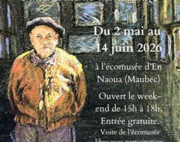Exposition à l'écomusée - Peinture de Marcel Laboup 