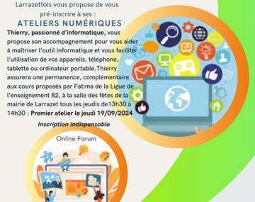 Ateliers numériques pour tous 