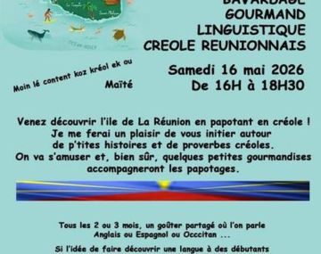 Bavardage gourmand et linguistique Créole 