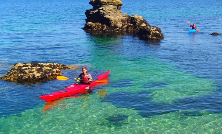 Kayak de mer Morbihan ; loisirs Bretagne ; Groix