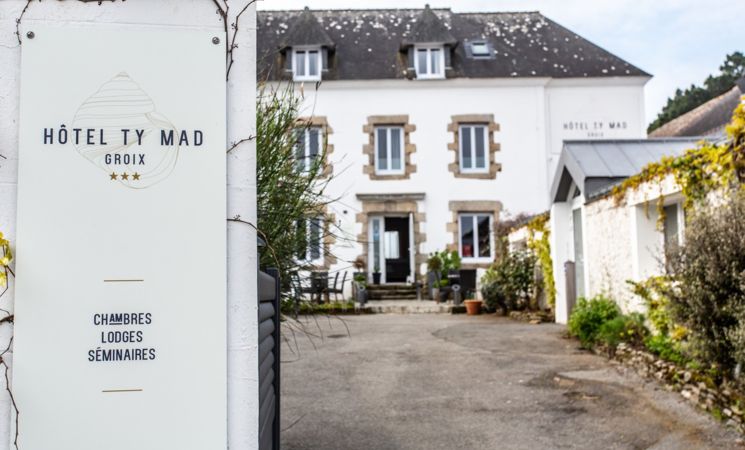 Accueil journées d’études, séminaires, tourisme d’affaires dans les salles de réunion équipées à l’hôtel Ty Mad à île de Groix, Lorient (Morbihan, 56)gne
