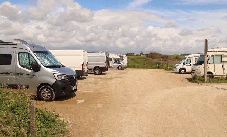 Aire de camping-car du loc'h à Guidel, près des plages et à 20 minutes de Lorient (Morbihan, 56)