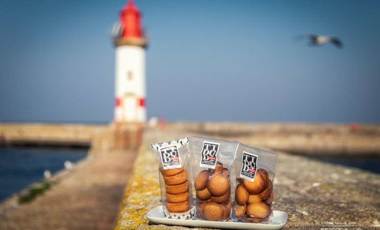 Assortiments de galettes et palets bretons par Ti Dudi Breizh à l’île de Groix, à Lorient Bretagne Sud (Morbihan, 56)