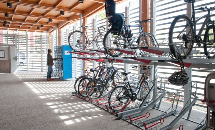 Consignes fermées pour vélos à Lorient, Bretagne Sud (Morbihan, 56)