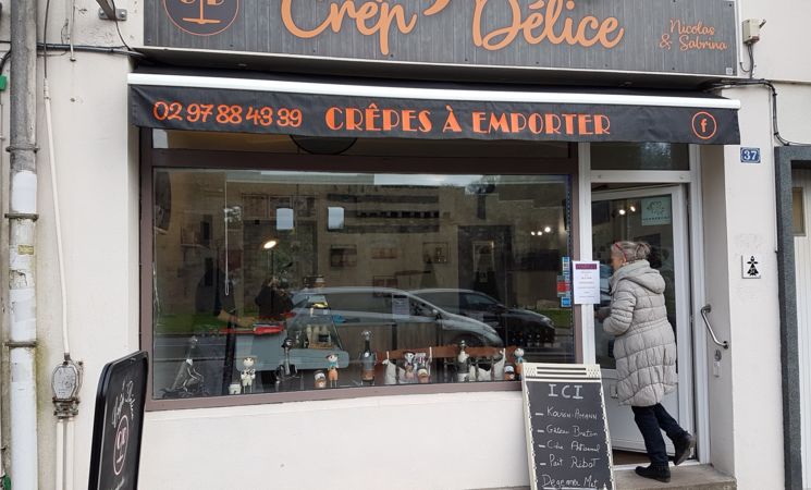 Crep'Délice, la boutique, Hennebont (Morbihan 56)