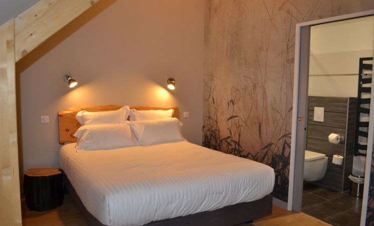 Des chambres de grand confort à l'auberge de Pont-Calleck à Inguiniel, près de Lorient (Morbihan, 56), en Bretagne Sud