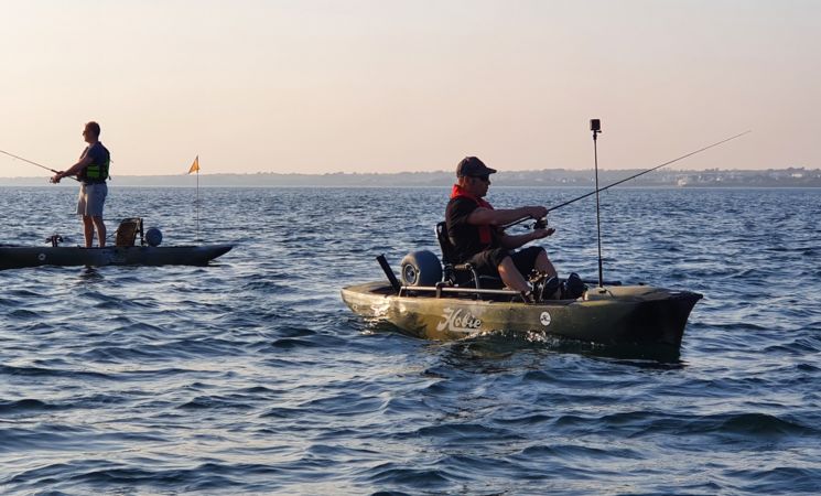 Des sorties sportives avec vue sur Groix, Kayak Fishing & Outdoor, Fort-Bloqué à Ploemeur (Morbihan 56)