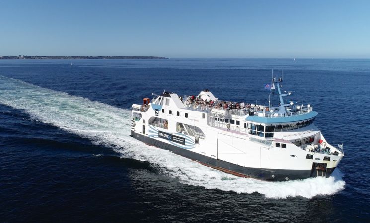 Embarquez pour l'île à bord du bien nommé ILE DE GROIX de la Compagnie Océane de Lorient Bretagne Sud (Morbihan, 56)