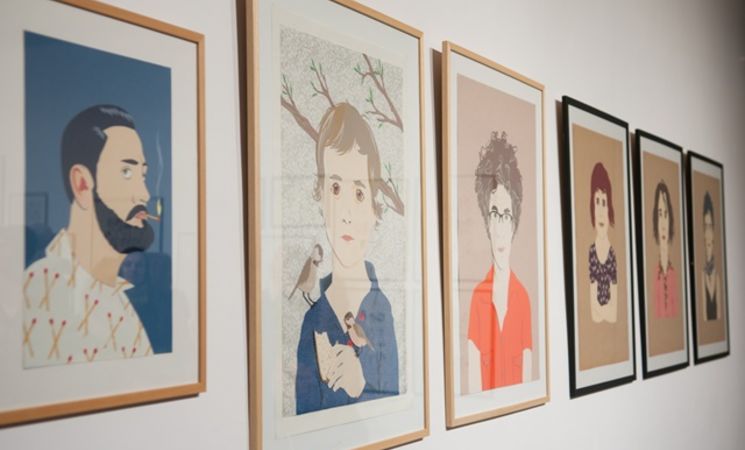 Exposition Anna Sommer - 2015 - Galerie du Faouëdic à Lorient (Morbihan, 56)