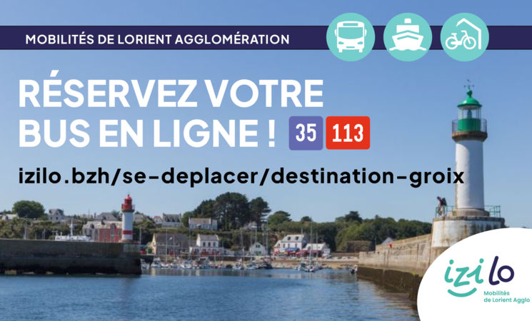 IZILO Mobilités de Lorient Agglo - Se déplacer en bus à Groix (Morbihan, 56)