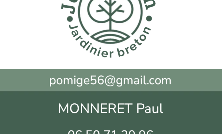 Jardibreizh, Paul Monneret, votre jardinier breton à Lorient (Morbihan, 56)