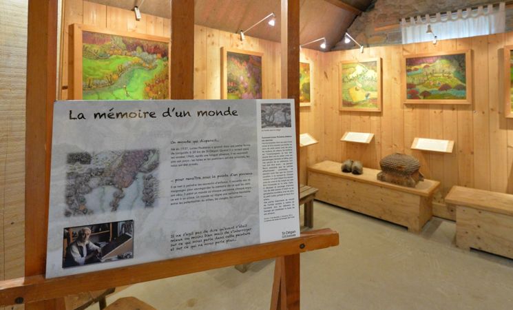 L'évolution des paysages à l'écomusée du Pays d'Auray à St -Dégan, proche Lorient Bretagne Sud (Morbihan, 56)