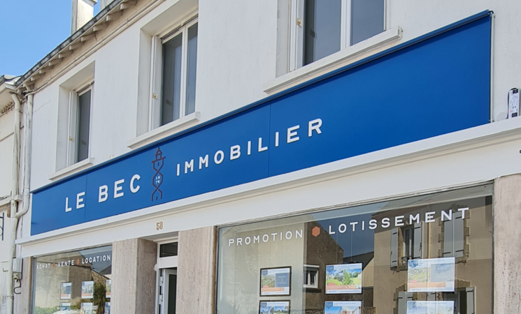 L'expertise de la vente, la gestion/location, l'entreprise et la promotion avec l'Agence LE BEC IMMOBILIER à Locmiquélic, proche Lorient Bretagne Sud (Morbihan, 56)