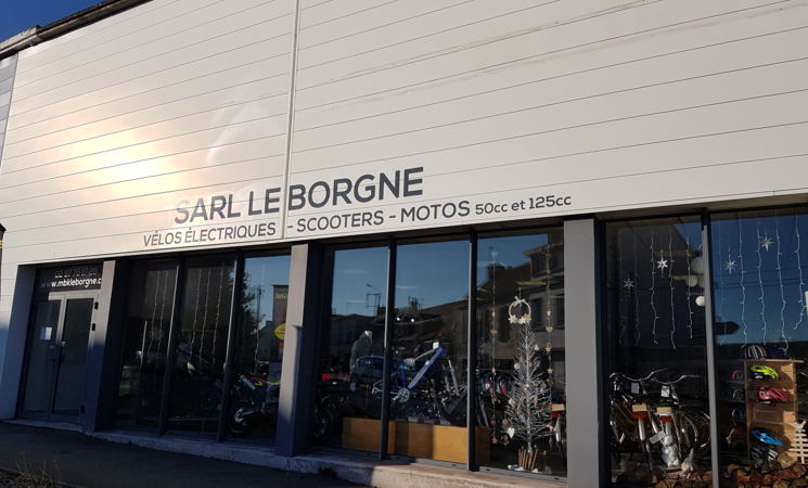 Le magasin de sport MBK Le Borgne à Hennebont, proche Lorient Bretagne Sud (Morbihan, 56)