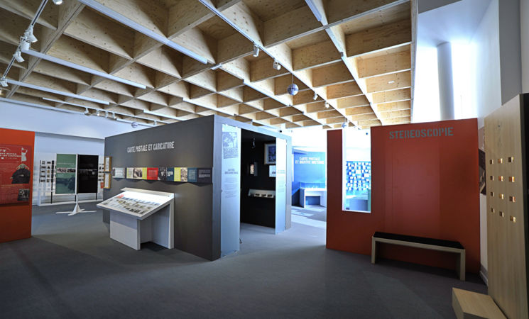  Le musée de la carte postale, Le Carton Voyageur à Baud, proche Lorient Bretagne Sud (Morbihan, 56)