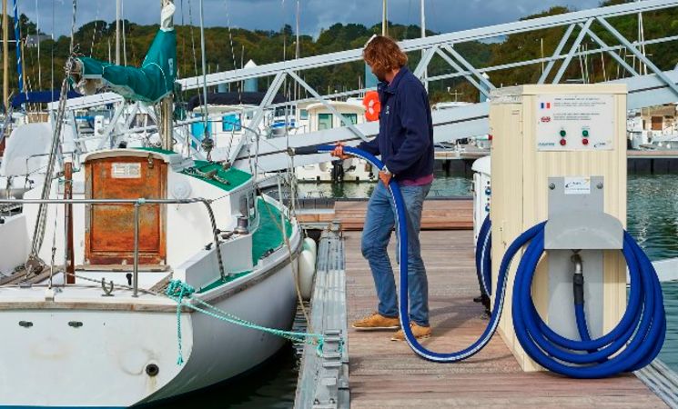 Les nouveaux équipements du Port de plaisance de Guidel, proche Lorient Bretagne Sud (Morbihan, 56)