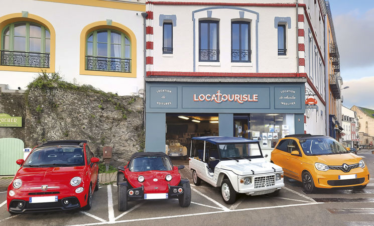 Louez votre voiture avec Locatourisle à Belle-Île en Mer, proche Lorient Bretagne Sud (Morbihan, 56)