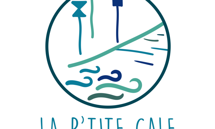 Restaurant La P'tite Cale, Logo, Ploemeur (Morbihan 56)