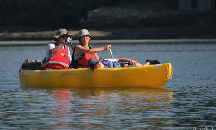 Sortie Sportive ou farniente en Canoët Kayak avec le Canoë Kayak Club Quimperlé (Finistère 29)