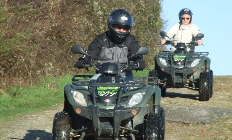 SSP Quad à Guidel, randonnées motorisées en quad à la découverte de la campagne guidéloise (Morbihan, 56)
