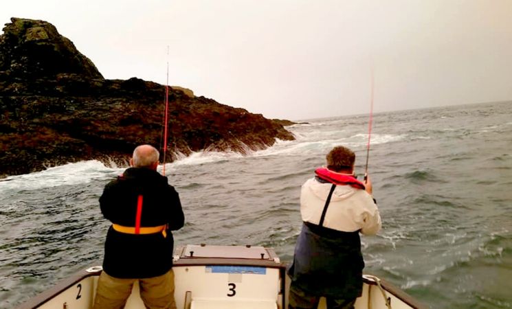 Tours d'îles, guide de pêche, Doelan (Finistère 29)