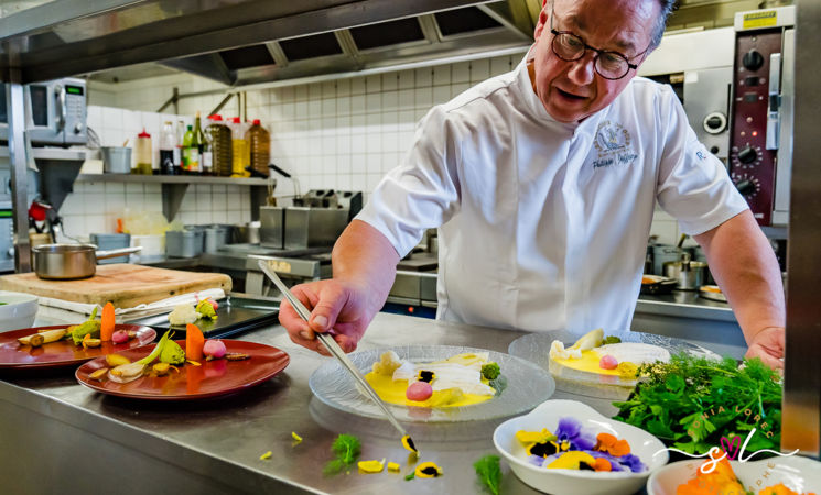 Un chef passionné pour une cuisine de qualité, aux Salons du Golf à Ploemeur (Morbihan 56)