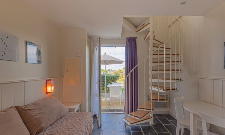 Vacancéole Sud Océan, appartement tout confort à Guidel-Plages, de 3 à 6 personnes, vue mer (Morbihan,56)