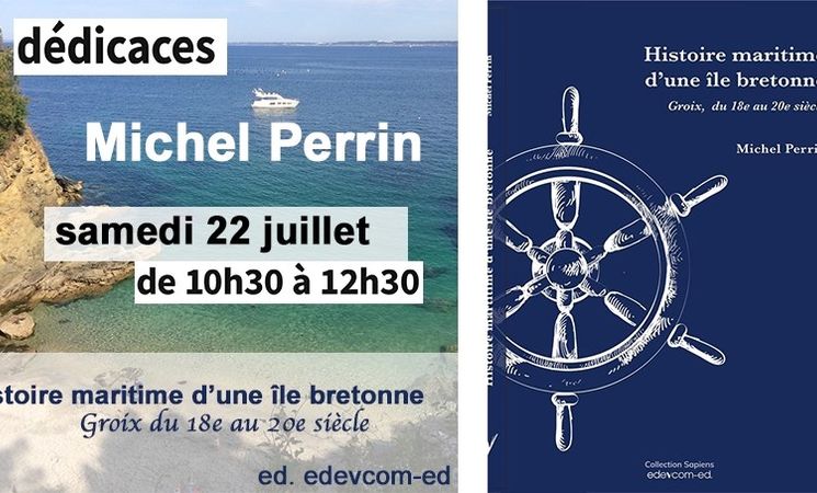 samedi 22 juillet, dédicace de Michel Perrin