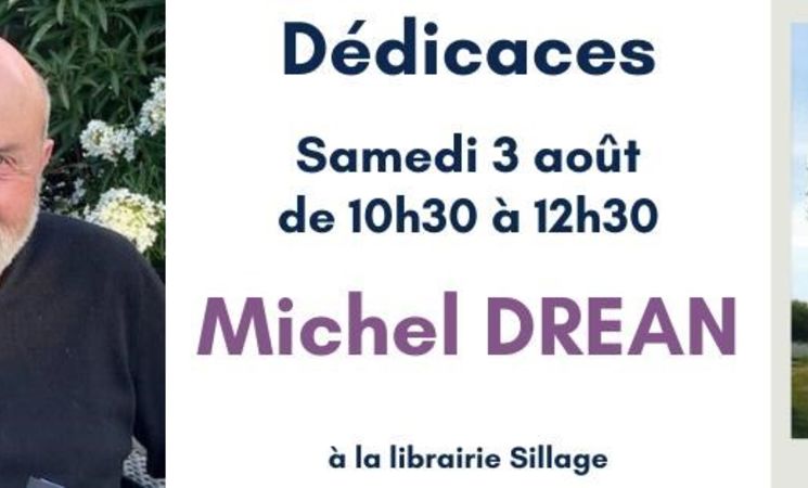 Dédicace de Michel Dréan
