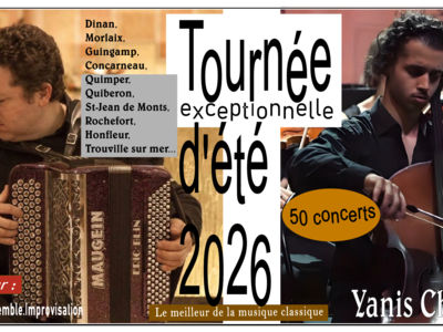Duo Violoncelle et Accordéon : Voyage au cœur de la Grande Europe