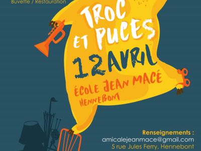 Troc et puces de l'Amicale Jean Macé Hennebont, 12e édition