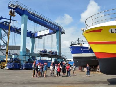 Secrets de navires : l'aire de réparation navale de Keroman