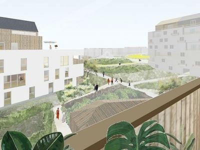 Tous pour l'architecture : paysage dans le futur quartier de Bodélio