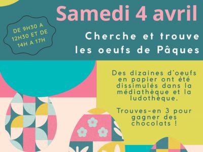 Cherche et trouve de Pâques
