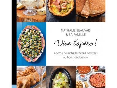 Nathalie Beauvais dédicace son dernier livre « Vive l'apéro » à Coop-Breizh