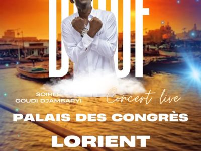 Pape Diouf en concert au Palais des congrès