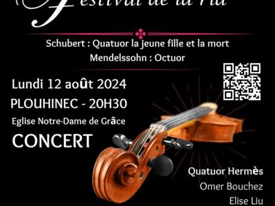 Festival de la Ria : octuor de Mendelssohn, quatuor de Schubert