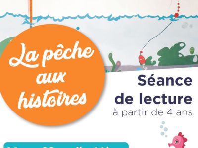 La pêche aux histoires à la médiathèque