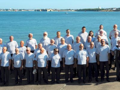 Les Gabiers d'artimon de Lorient en concert de chants de marins
