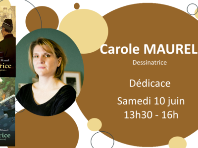 Carole Maurel en dédicace
