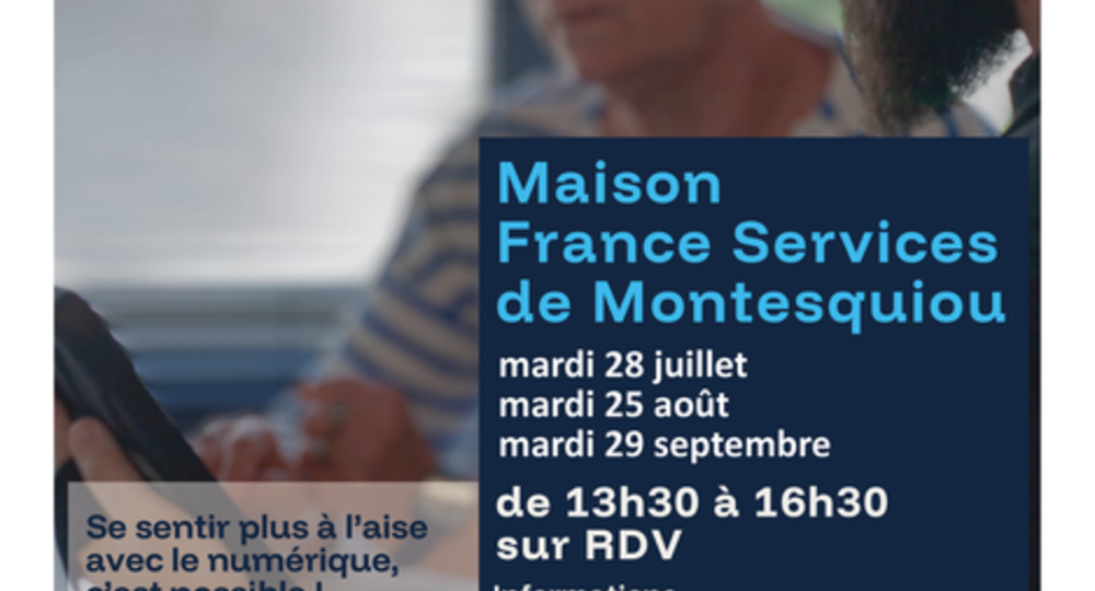 Rencontre avec un conseiller numérique_Montesquiou