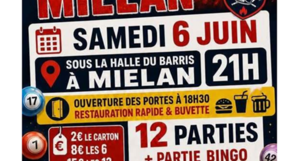 Loto des Pompiers_Miélan