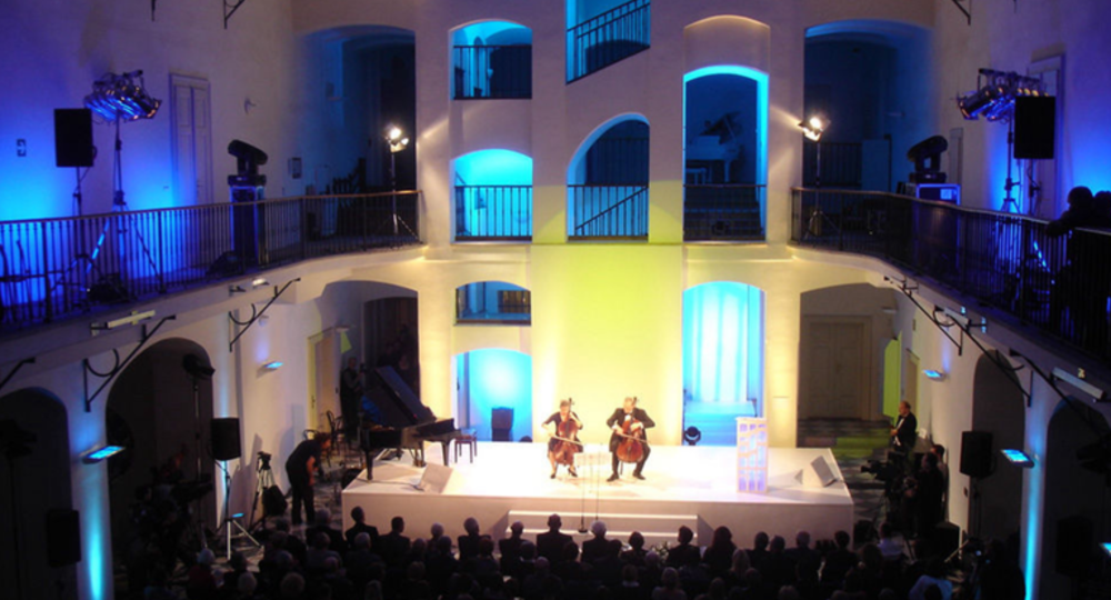 Concert pour deux violoncelles Bach Festival Gers_Bassoues