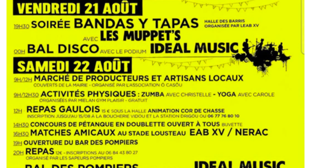 Fêtes de la St Barthélémy_Miélan