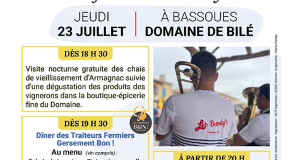 Soirée estivale avec les Bundy's_Bassoues