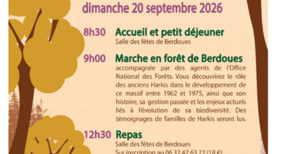 Journée mémorielle en hommage aux Harkis et leur familles_Berdoues