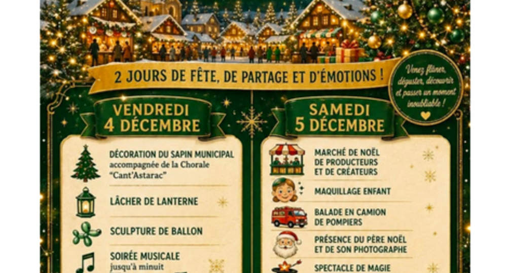 Marché de Noël de Miélan_Miélan