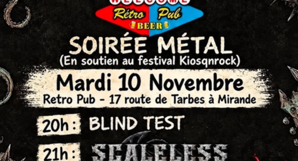 Concert soirée métal_Mirande