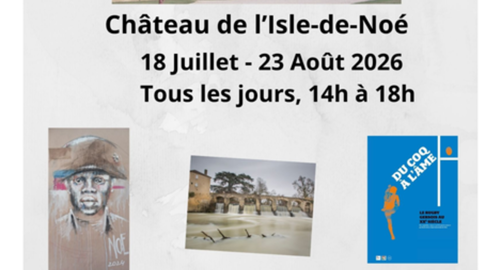 Exposition au Château : Cham, le fils de L'Isle de Noé_L'Isle-de-Noé